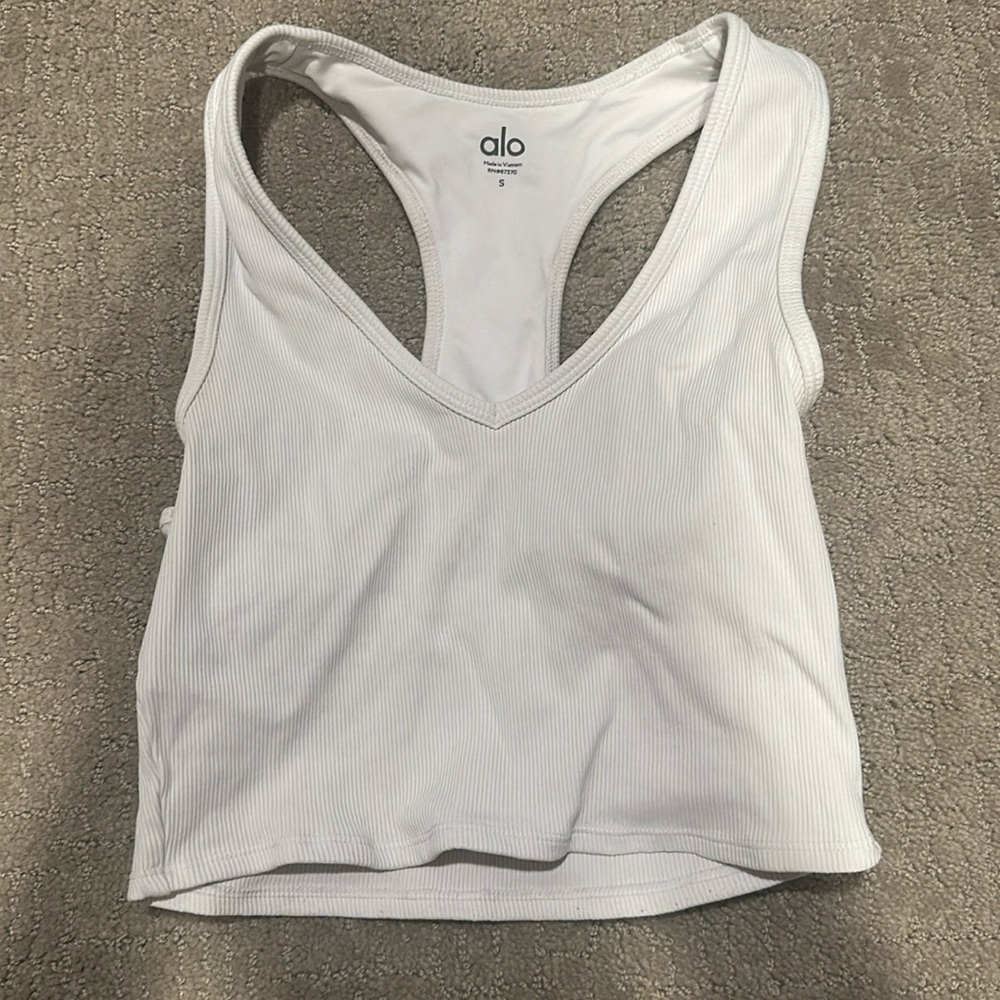 ALO cropped workout tank